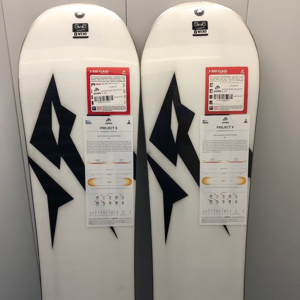 Jones Project X snowboard.  NWT.